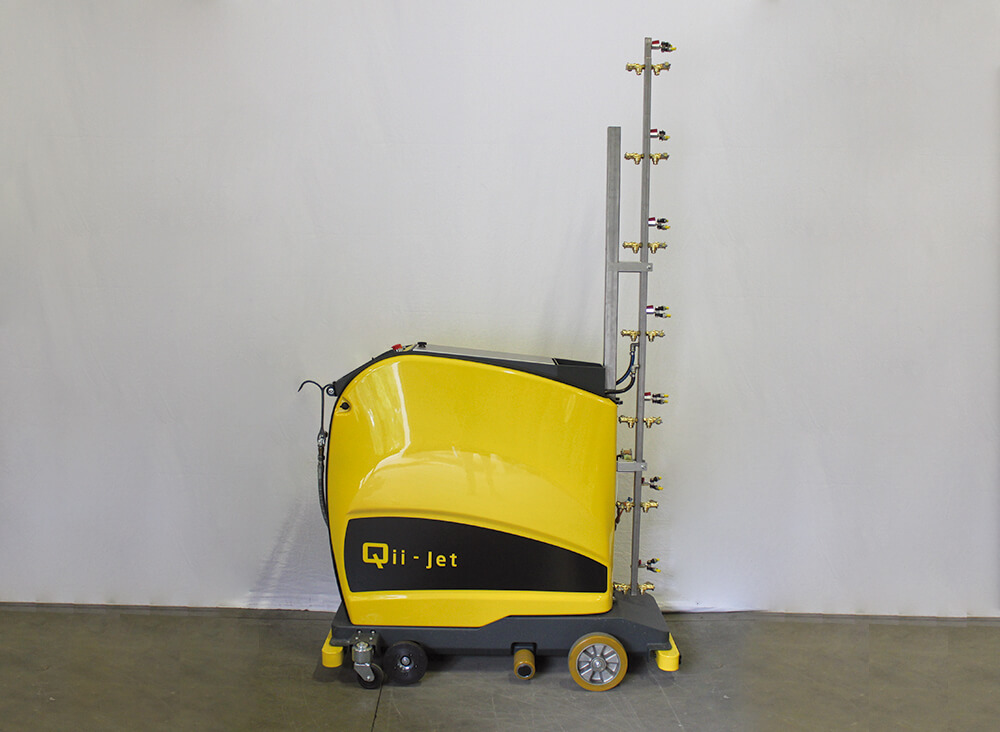 Qii-Jet automatic spraying cart hosereel