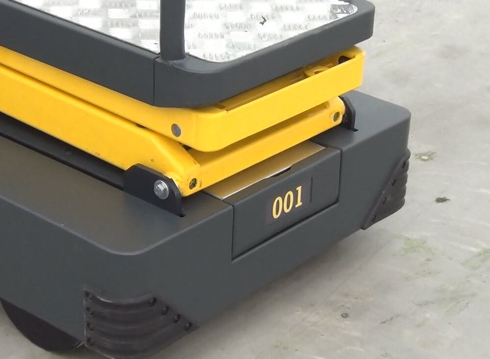 Qii-Lift buisrailwagen grote leveringen mogelijk ook beschikbaar met anti-vermoeidheidsmat
